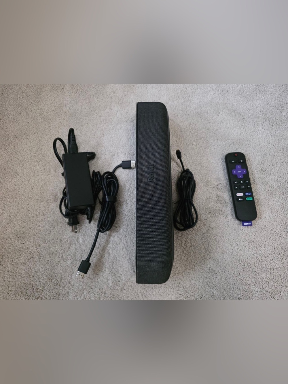Roku Streambar 9102X 4K HDR Soundbar Streaming Player Remote HDMI Optical Tested